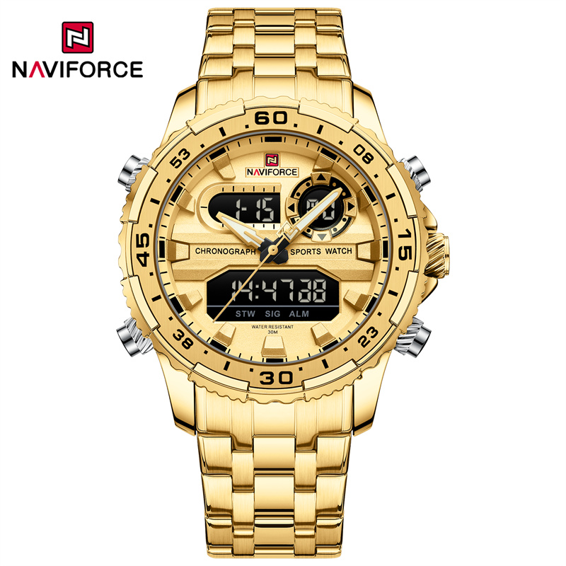 Luxury Watch Trading - NAVIFORCE мужские кварцевые часы, роскошные военные
