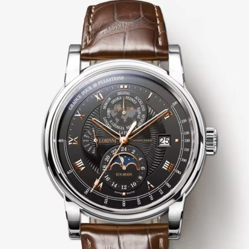 Luxury Watch In The World - Мужские автоматические часы LOBINNI 42 мм,