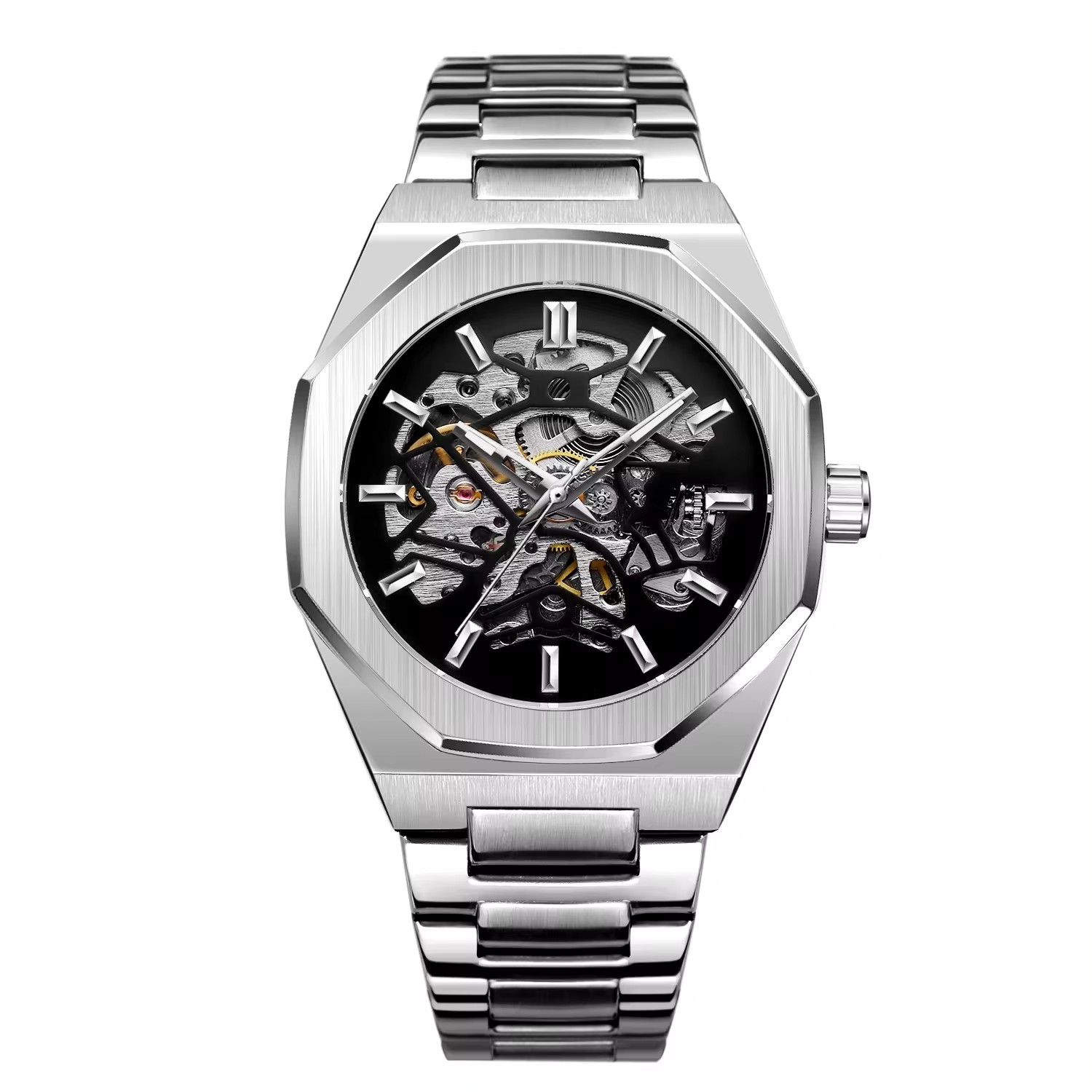 Luxury Watch Trading - Forsining 344D Роскошные полые автоматические механические