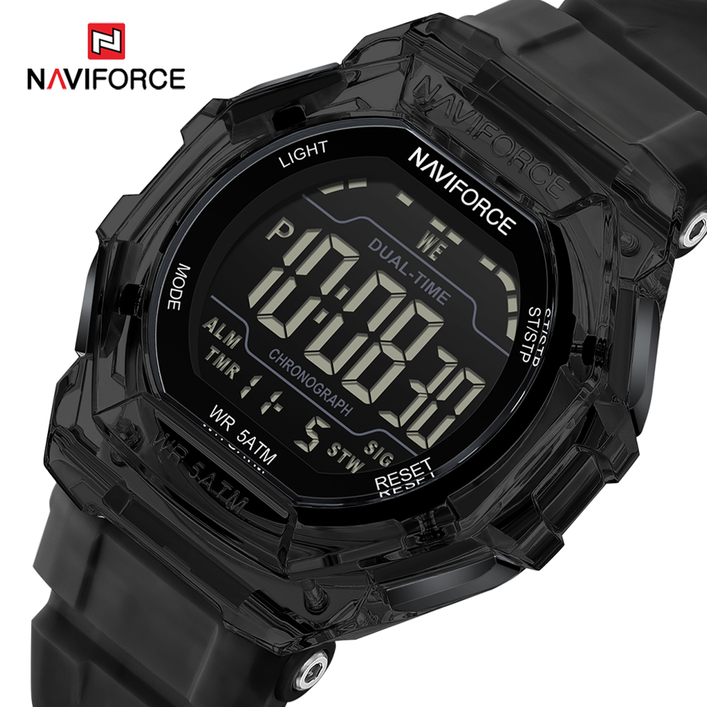 Field Watch Military - Многофункциональные мужские цифровые часы NAVIFORCE с