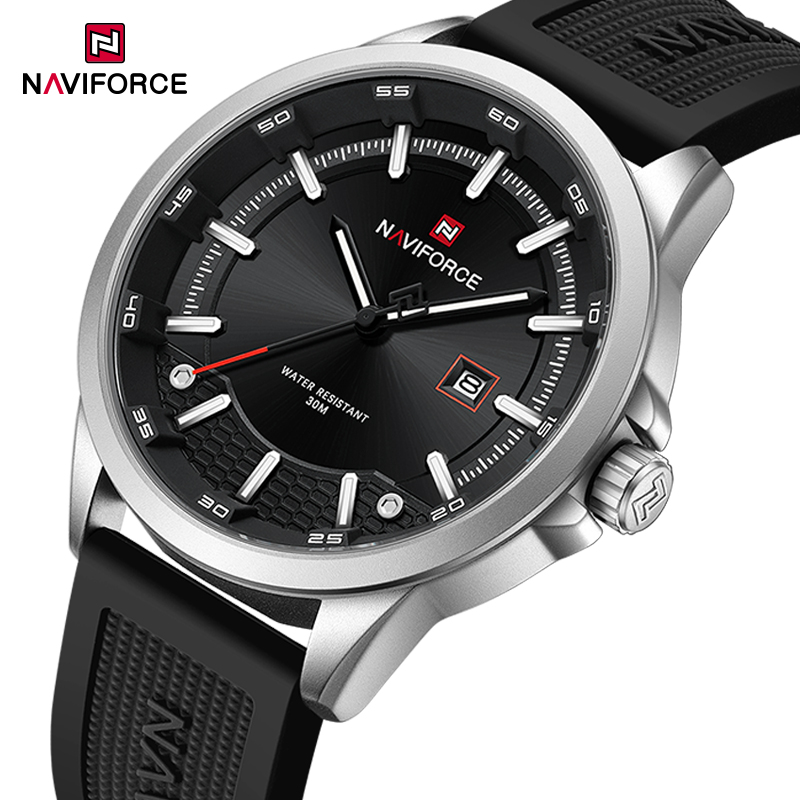 Field Watch Military - Мужские часы NAVIFORCE класса люкс, водонепроницаемые