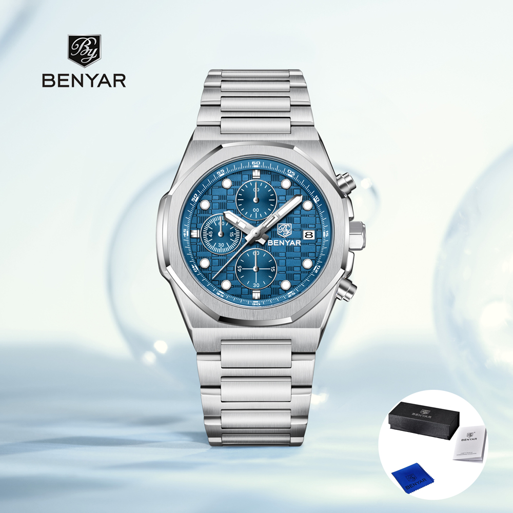 Luxury Watch Market - Новинка 2022, мужские часы BENYAR, роскошные
