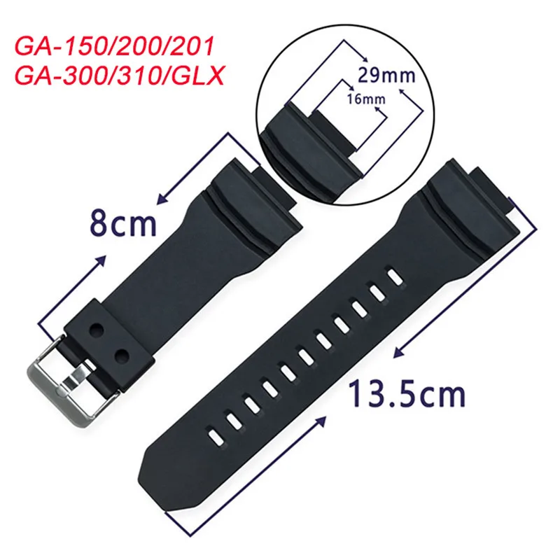 Luxury Watch G Shock - Ремешок для Casio G-SHOCK GA-150 GA-200