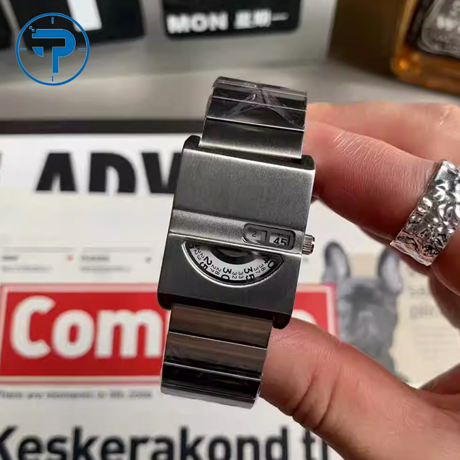 Luxury Watch Market - Мужские часы-браслеты, квадратные часы с браслетом