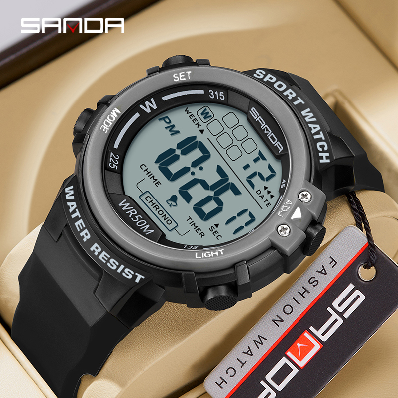 Luxury Watch G Shock - SANDA Роскошные модные мужские спортивные часы