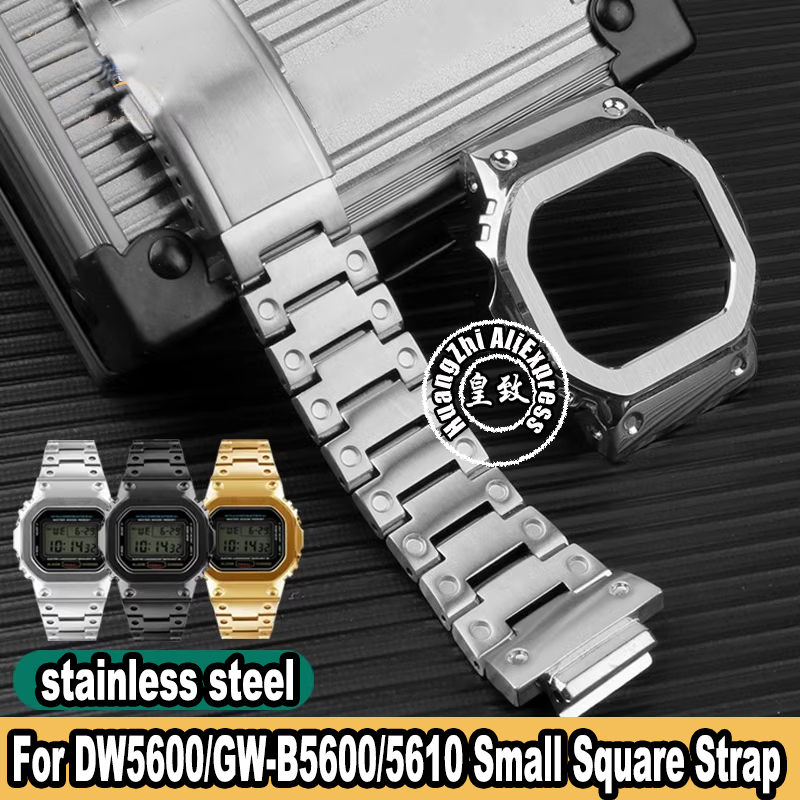 Luxury Watch G Shock - Комплект модов GM5600 Металлический ремешок для