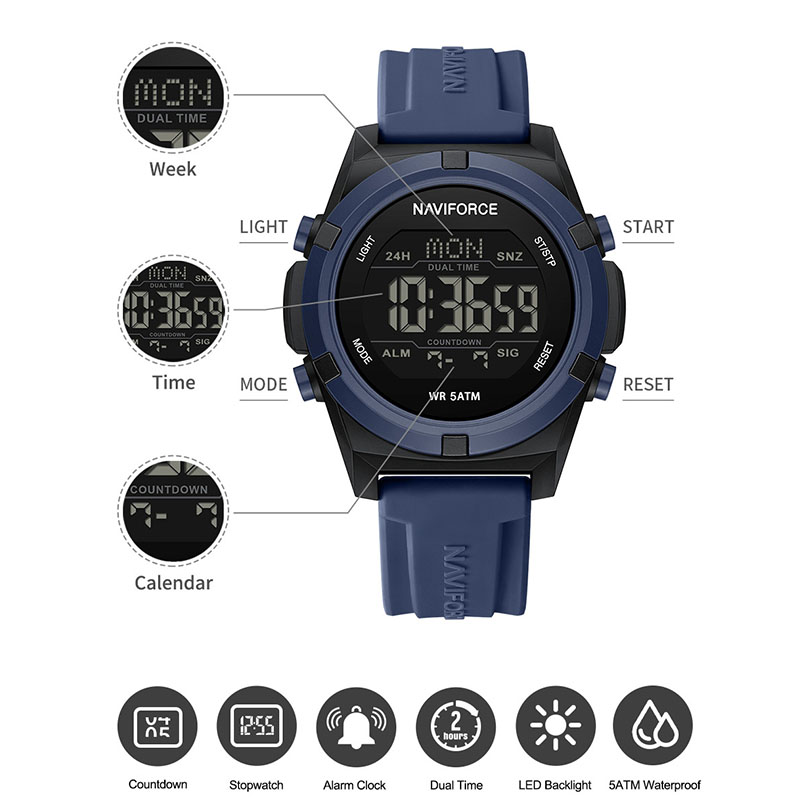 Мужские часы NAVIFORCE 2026: к – обзор и цена Field Watch Military