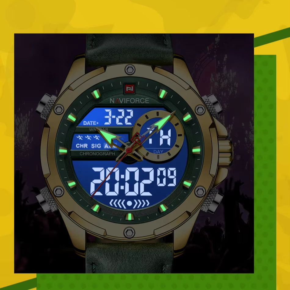 Naviforce мужские наручные час – обзор и цена Field Watch Military
