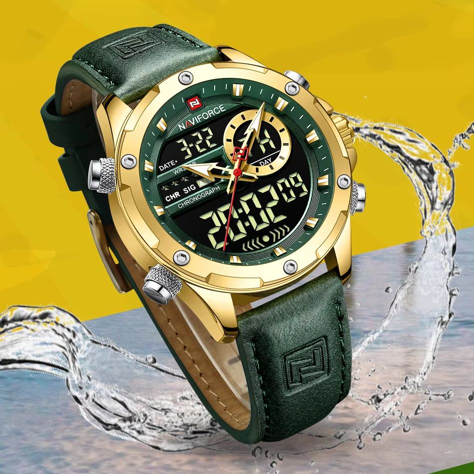 Naviforce мужские наручные час – обзор и цена Field Watch Military