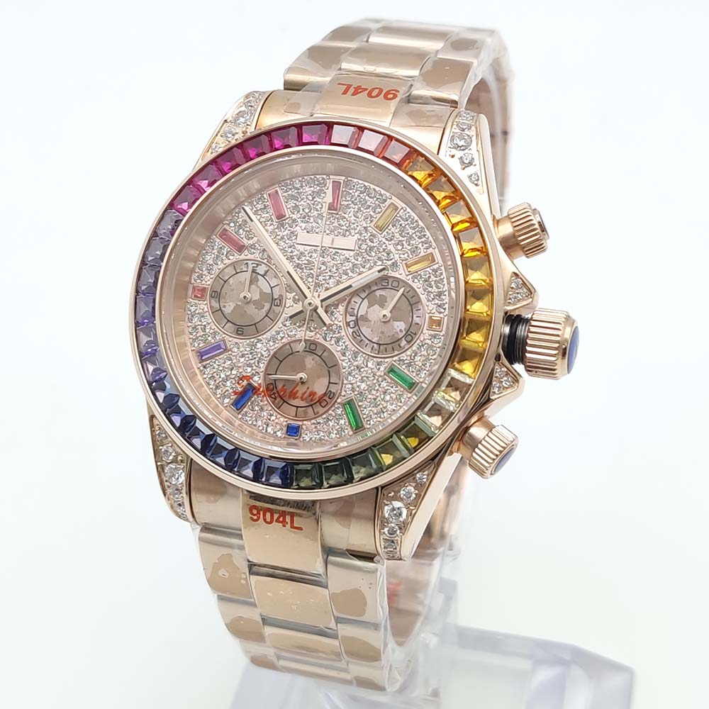 Роскошные мужские кварцевые ча – обзор и цена Chronograph Flyback Watch