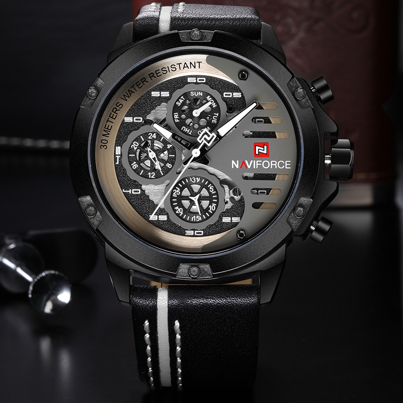 Новые NAVIFORCE мужские креати – обзор и цена Field Watch Military