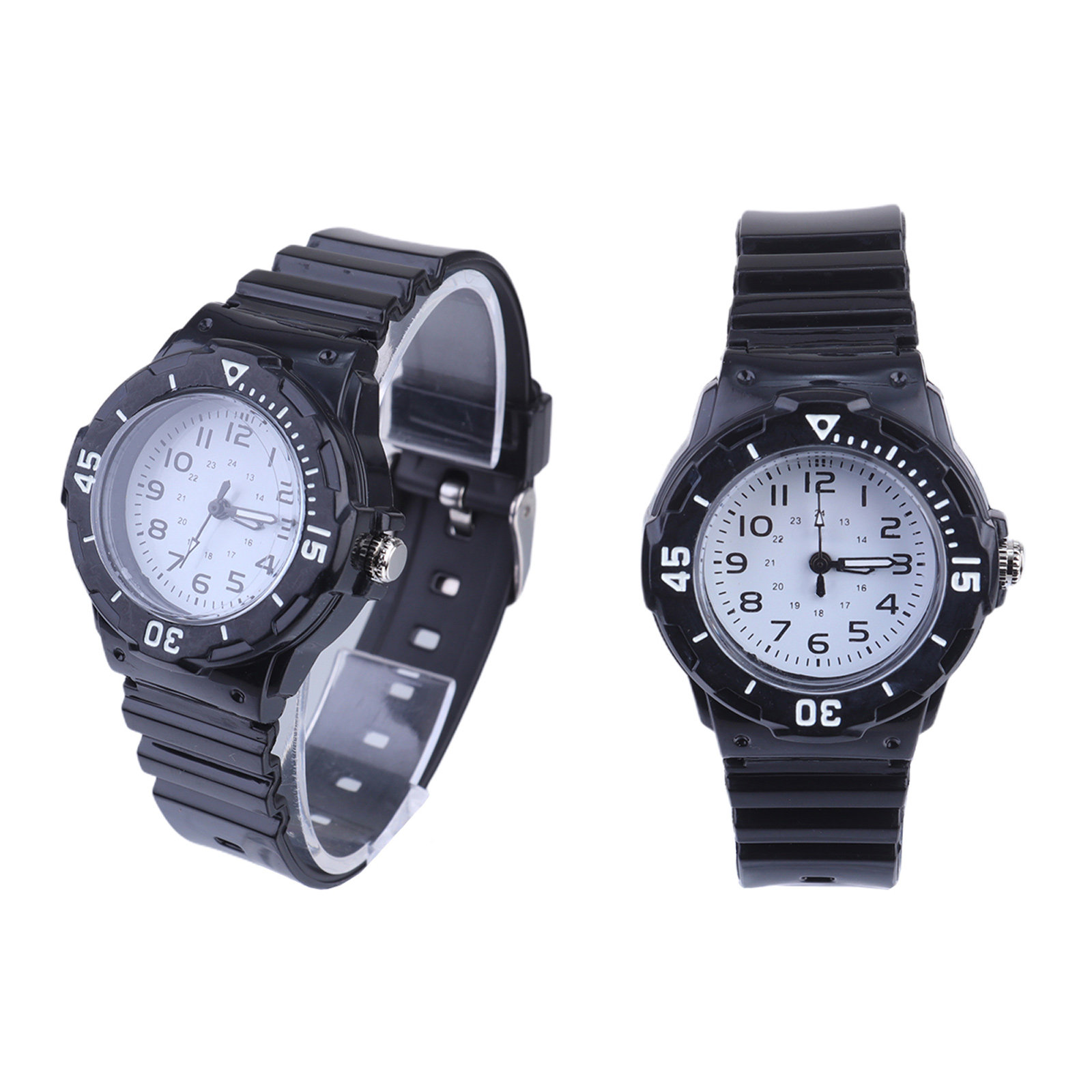 Черно-белые силиконовые кварце – обзор и цена Luxury Watch Arabic