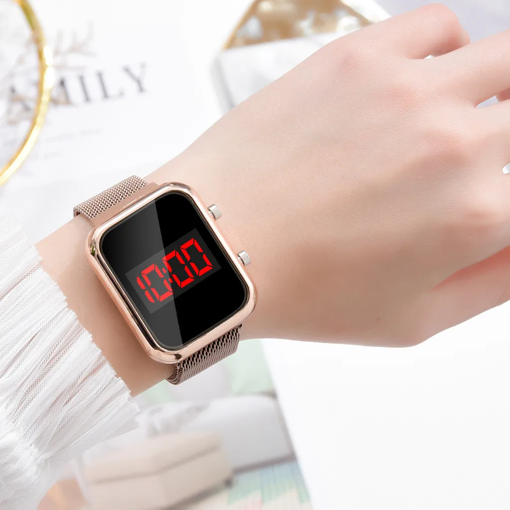 Модные прямоугольные светодиод – обзор и цена Luxury Watch Market