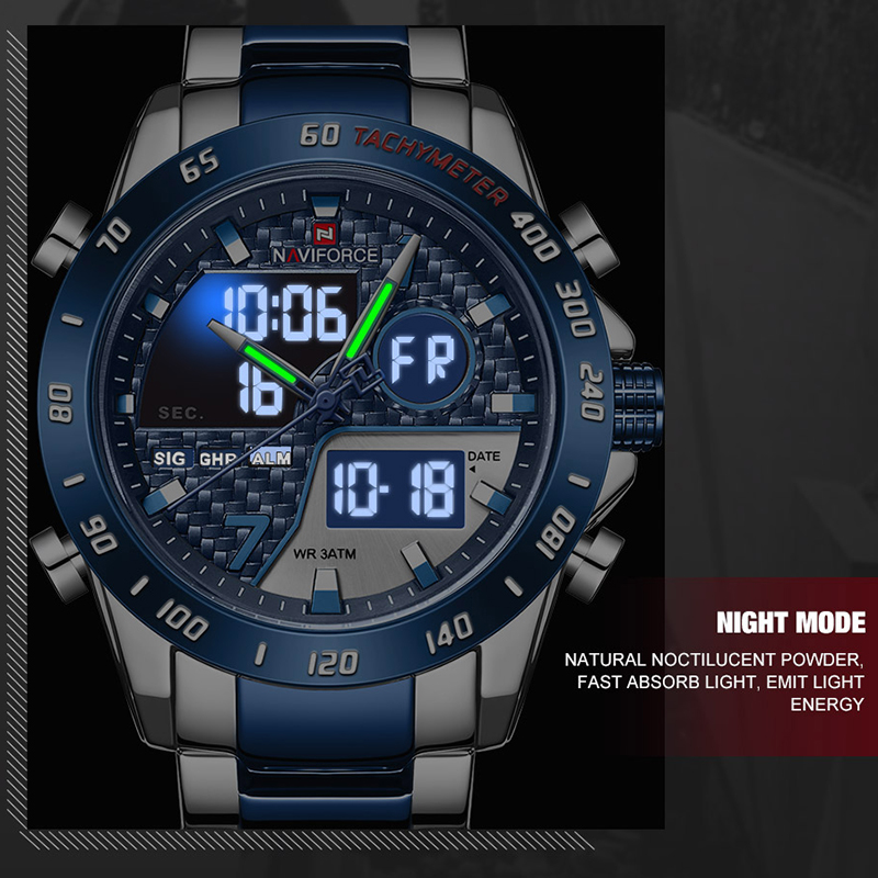 NAVIFORCE Элитный бренд мужски – обзор и цена Field Watch Military