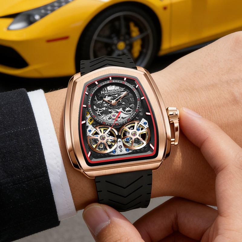 Мужские часы Double Flying Whe – обзор и цена Luxury Watch Arabic