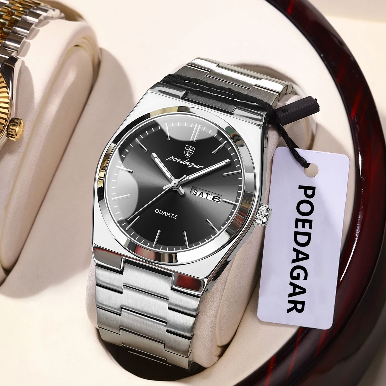 POEDAGAR Роскошные мужские ква – обзор и цена Patek Philippe Watch Nautilus