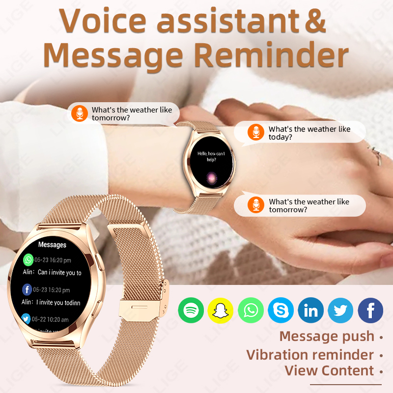 Роскошные умные часы LIGE для  – обзор и цена Luxury Watch In The World