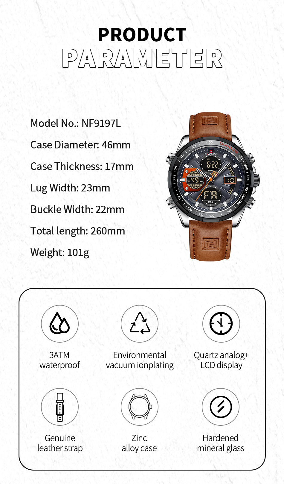 NAVIFORCE 2022, спортивные час – обзор и цена Field Watch Military